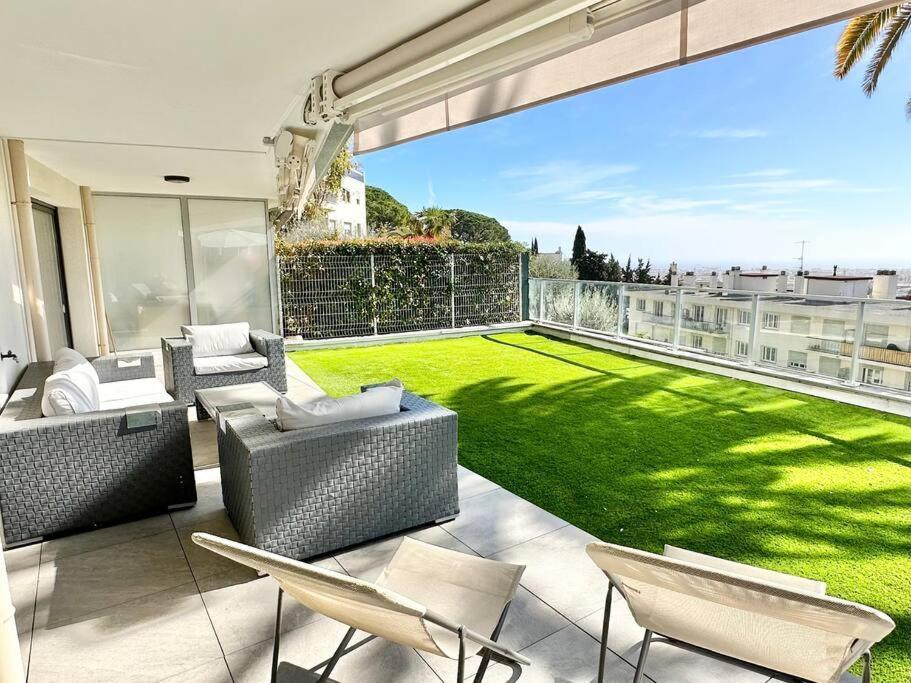 Paradise - Piscine, Clim Et Parking Appartement Nice